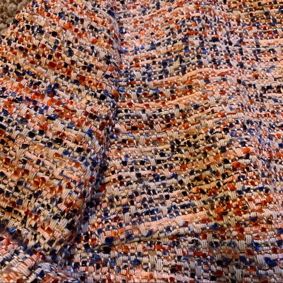 H&M Tweed Jacket - Pink / Blue size 10 - Picture 2 of 6